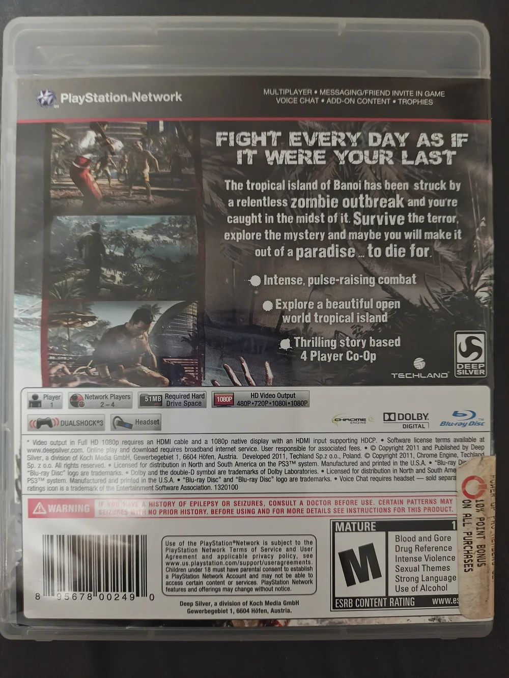 Dead Island - PlayStation 3